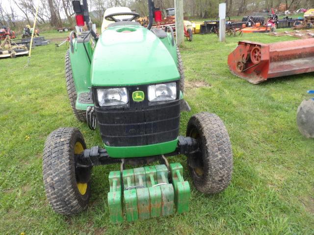 John Deere 4310 4wd Compact Tractor w/ Loader Valve, Rear Remotes, 6 Front