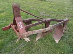 Massey Ferguson 3X Plow, 3pt, Bottom Mold Board Is Not Attached