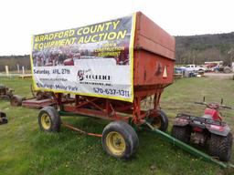 Killbros 350 Gravity Wagon On HD John Deere Running Gear, Bin Extensons, Ni