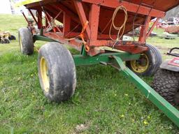 Killbros 350 Gravity Wagon On HD John Deere Running Gear, Bin Extensons, Ni