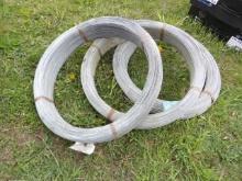 (3) Rolls Of High Tensile Wire