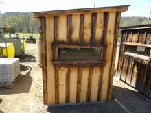 64" x 64" Hunting Blind, Cool Detail