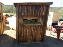 64" x 64" Hunting Blind, Cool Detail