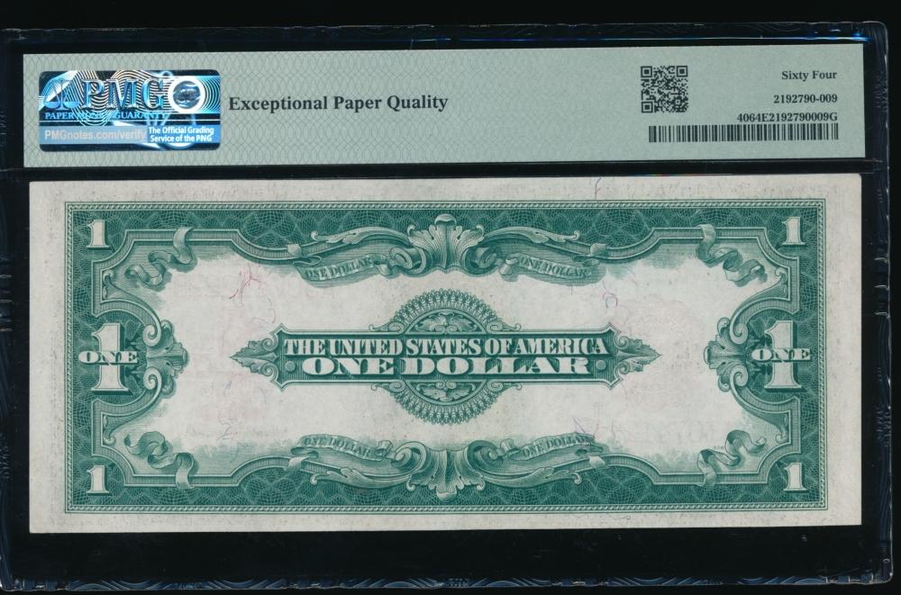 1923 $1 Legal Tender Note PMG 64EPQ