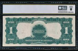 1899 $1 Black Eagle Silver Certificate PCGS 45