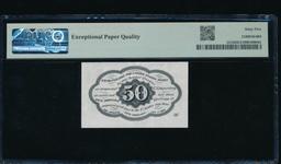 50 Cent First Issue Fractional PMG 65EPQ