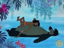 Disney The Jungle Book Sericel Mowgli & Baloo