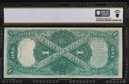 1917 $1 Legal Tender Note PCGS 45PPQ