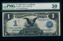 1899 $1 Black Eagle Silver Certificate PMG 30