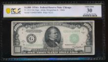 1934A $1000 Chicago FRN PCGS 30