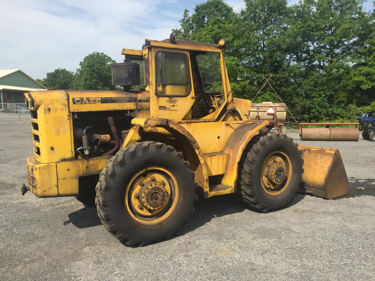 Case W70 4x4 Wheel Loader w/4 Cylinder Case Diesel