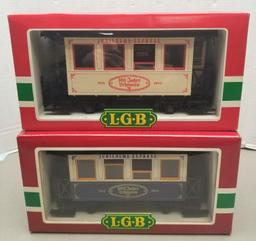 (2) New LGB Passenger Dining Cars