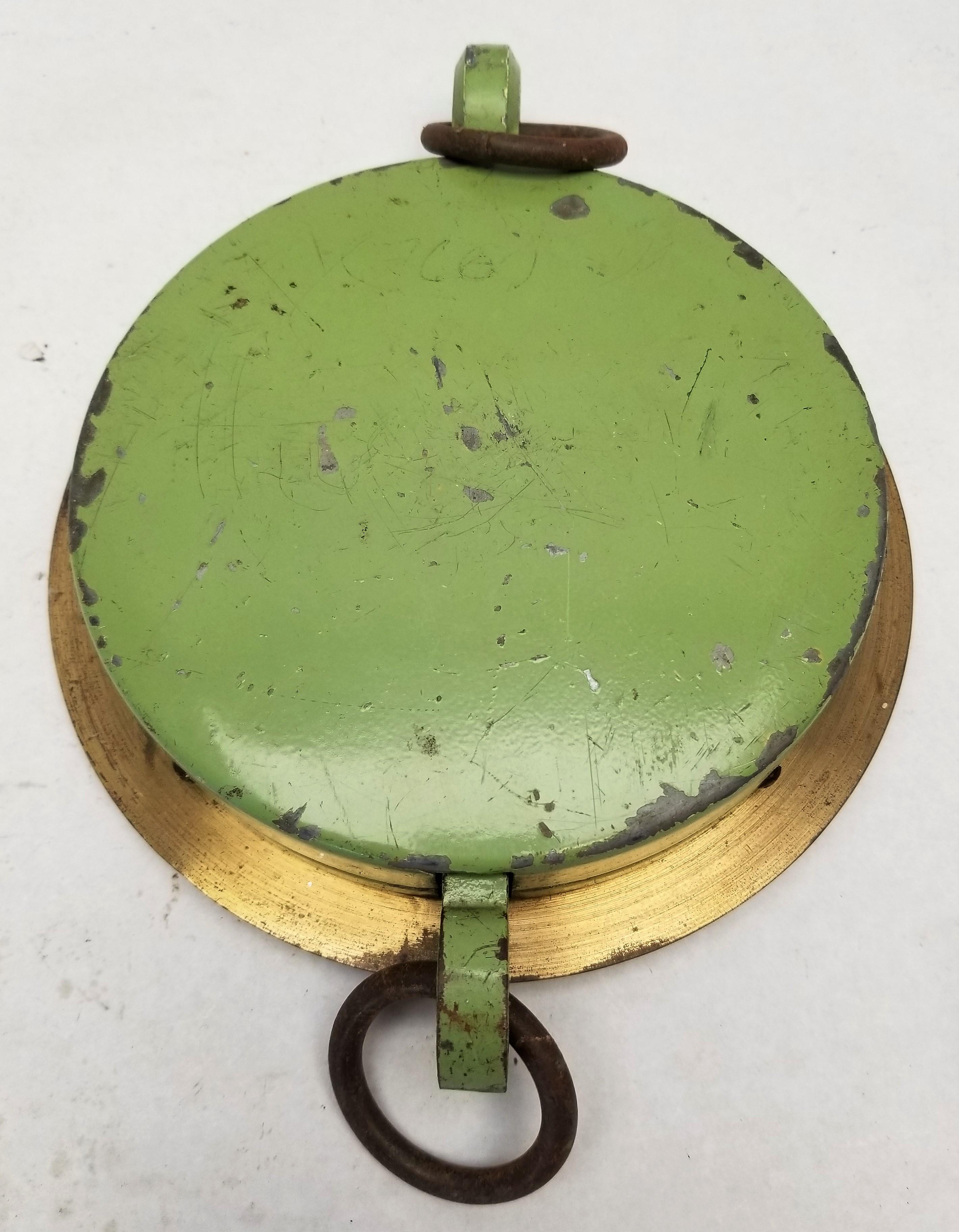 Vintage "Salter" Meat/Fruit Brass Front Scale