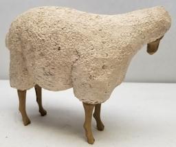 L. Koosed 1998 Signed Folk Art Sheep Carving