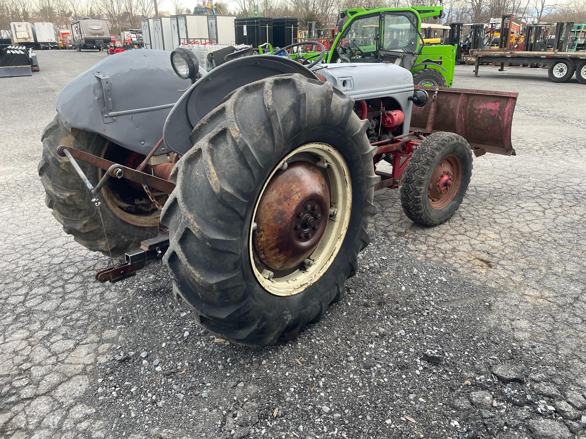 Ford 8N Tractor W/ Snow Blade