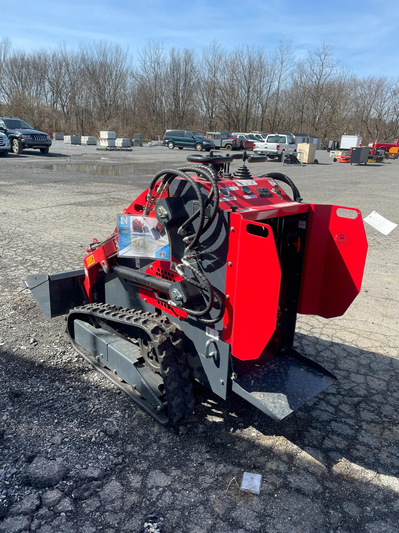 New EGN EG360 Stand On Skid Loader