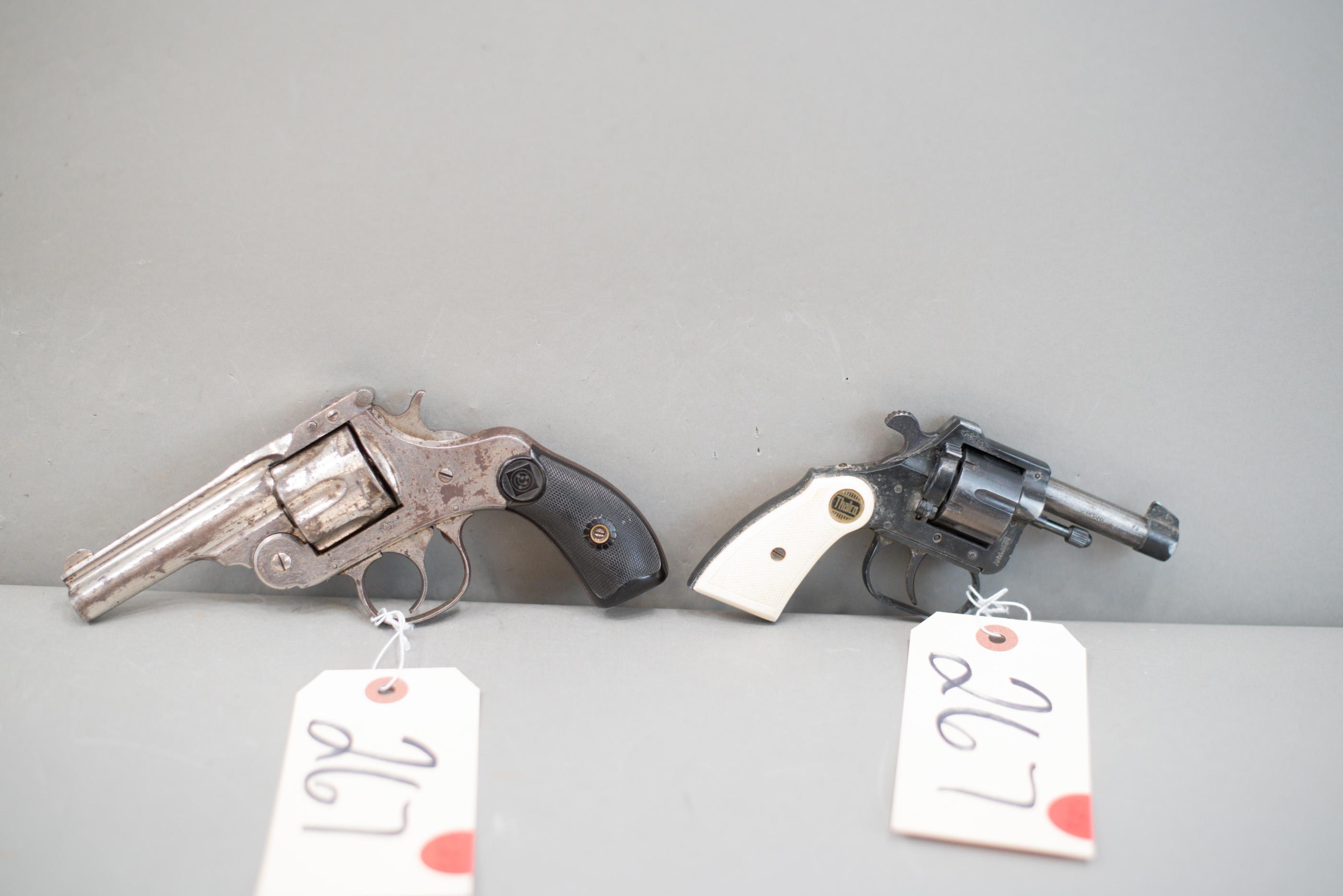 (CR) H&R .38 S&W & (R) Thai Co. .22S Revolvers