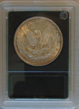 1896 Morgan Dollar MS+ (toned).