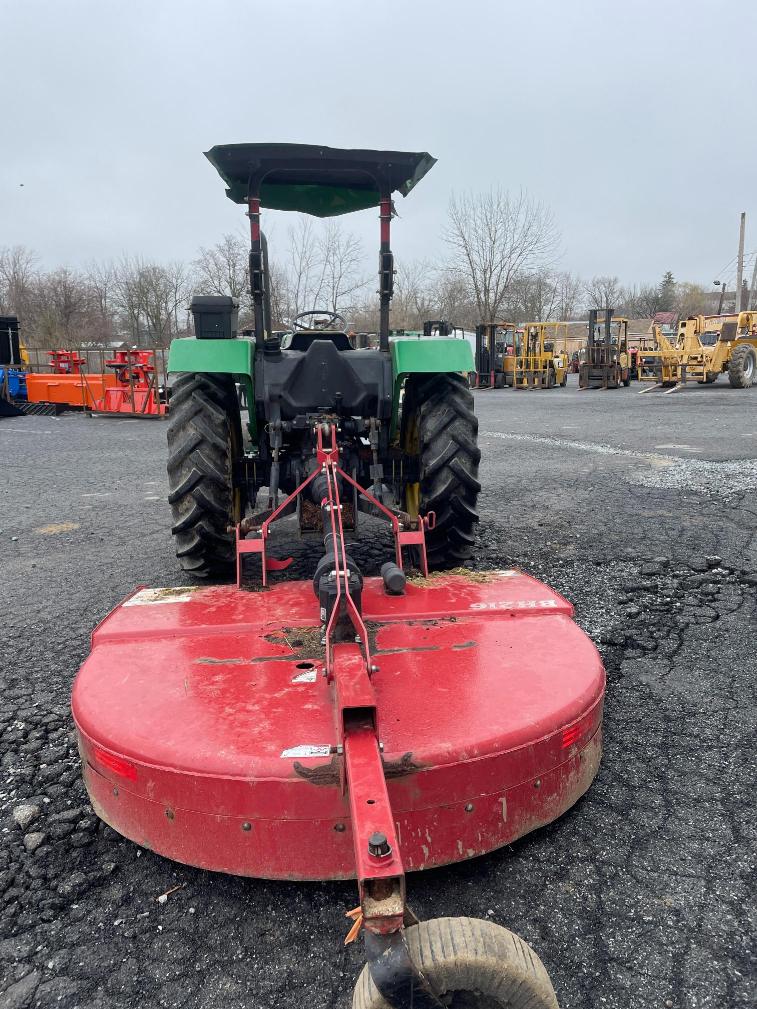 John Deere 5103 2WD Tractor W/ Brush Mower