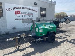 2015 Terex RL4000 6KW Towable Light Tower