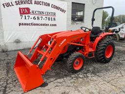 2016 Kubota L3301 4X4 Tractor W/ Front End Loader