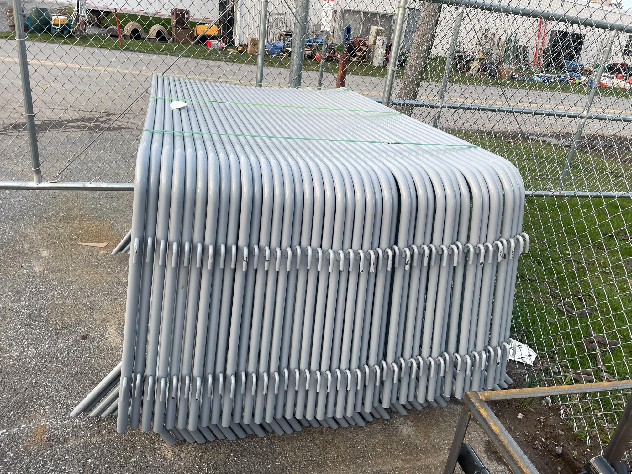 (40) Pcs. New 80" Freestanding Barrier Gates