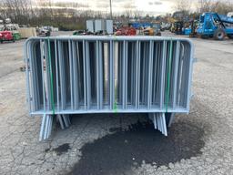 (40) Pcs. New 80" Freestanding Barrier Gates