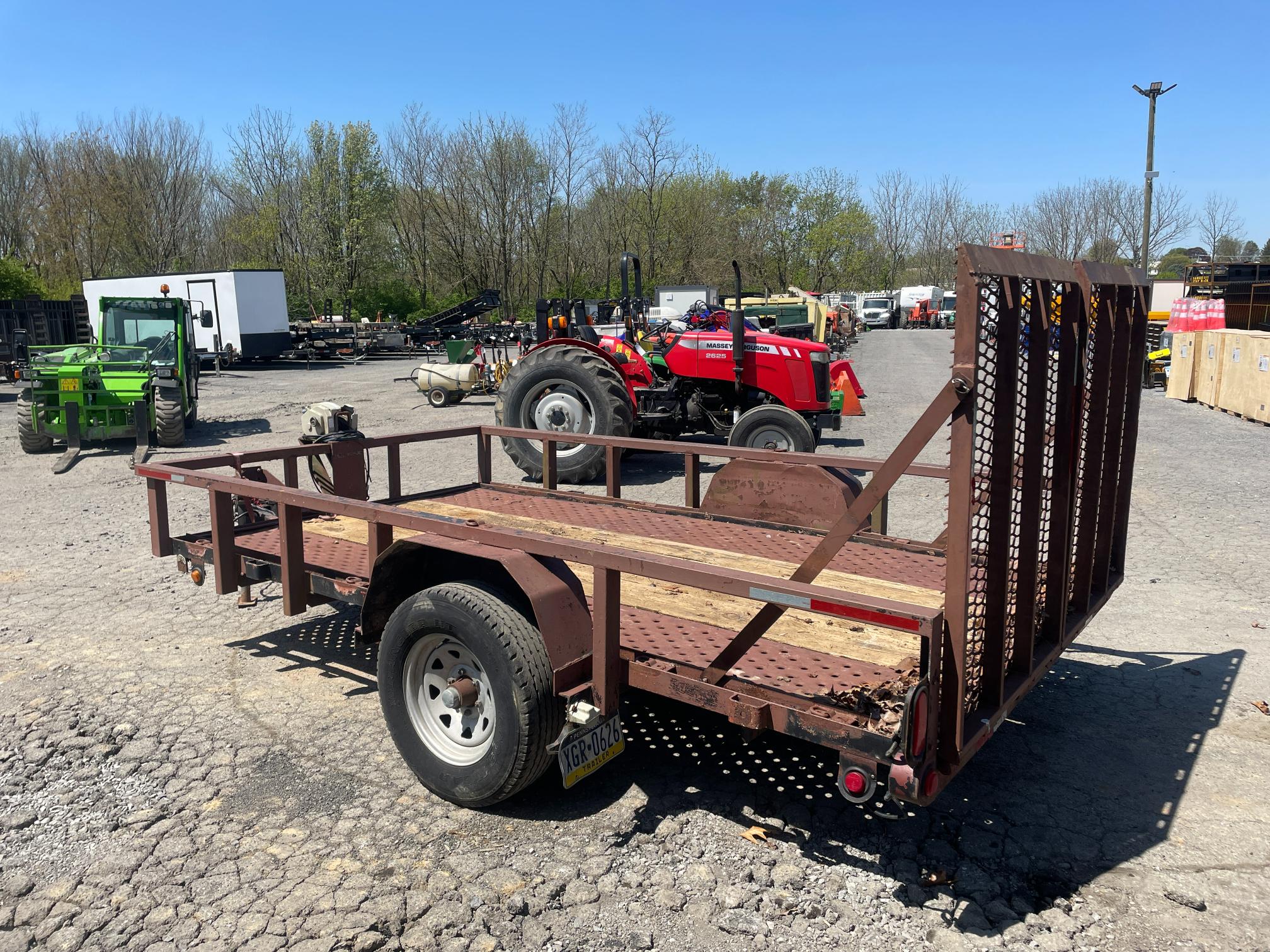 1989 International 7'X12' Utility Trailer