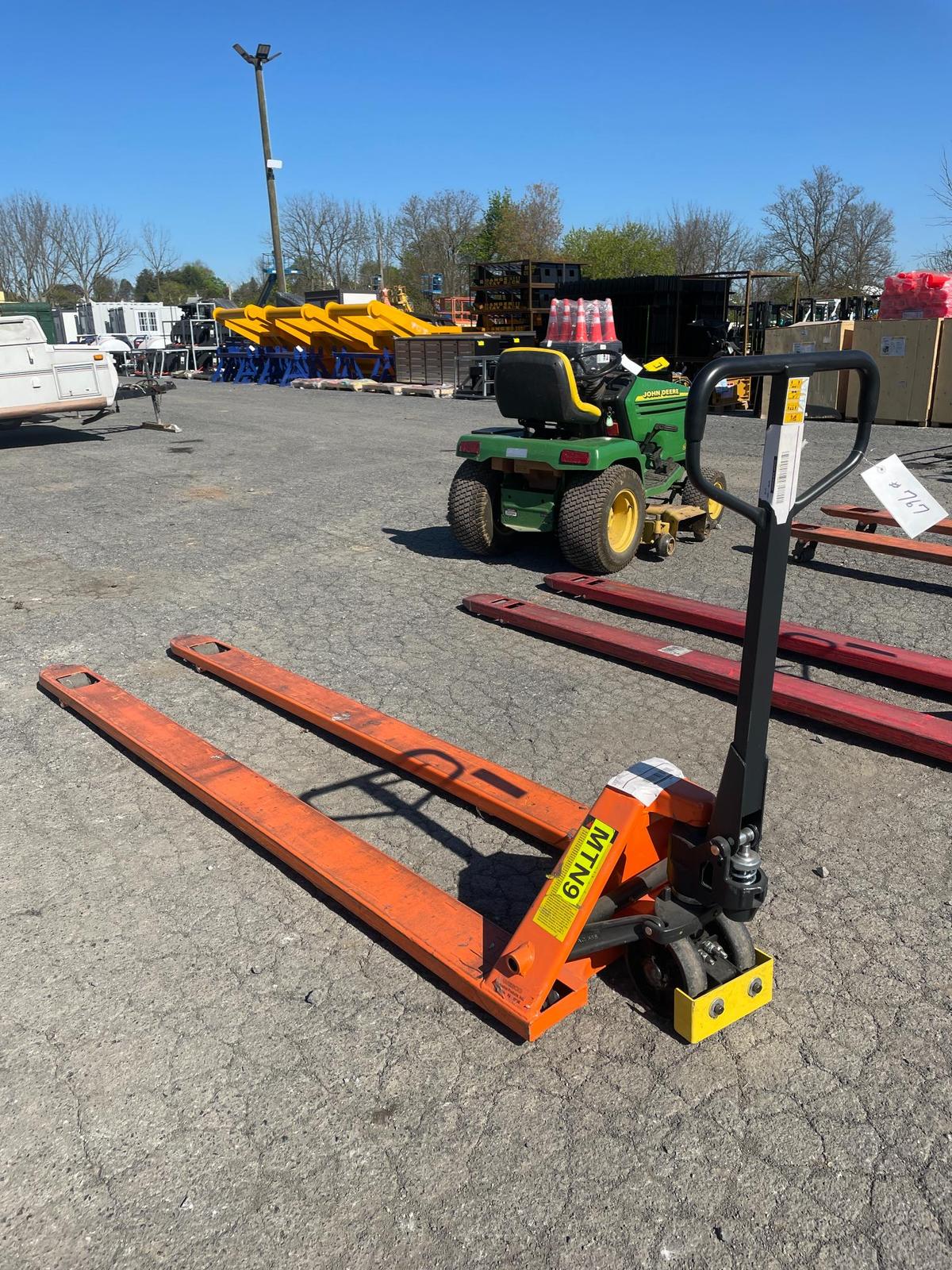 Used 8' 3300 LB. Pallet Jack