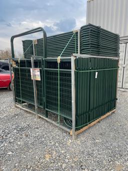 Skid Lot Of (58) Panels 5.5'X10' Livestock Gates