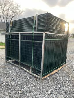 Skid Lot Of (58) Panels 5.5'X10' Livestock Gates