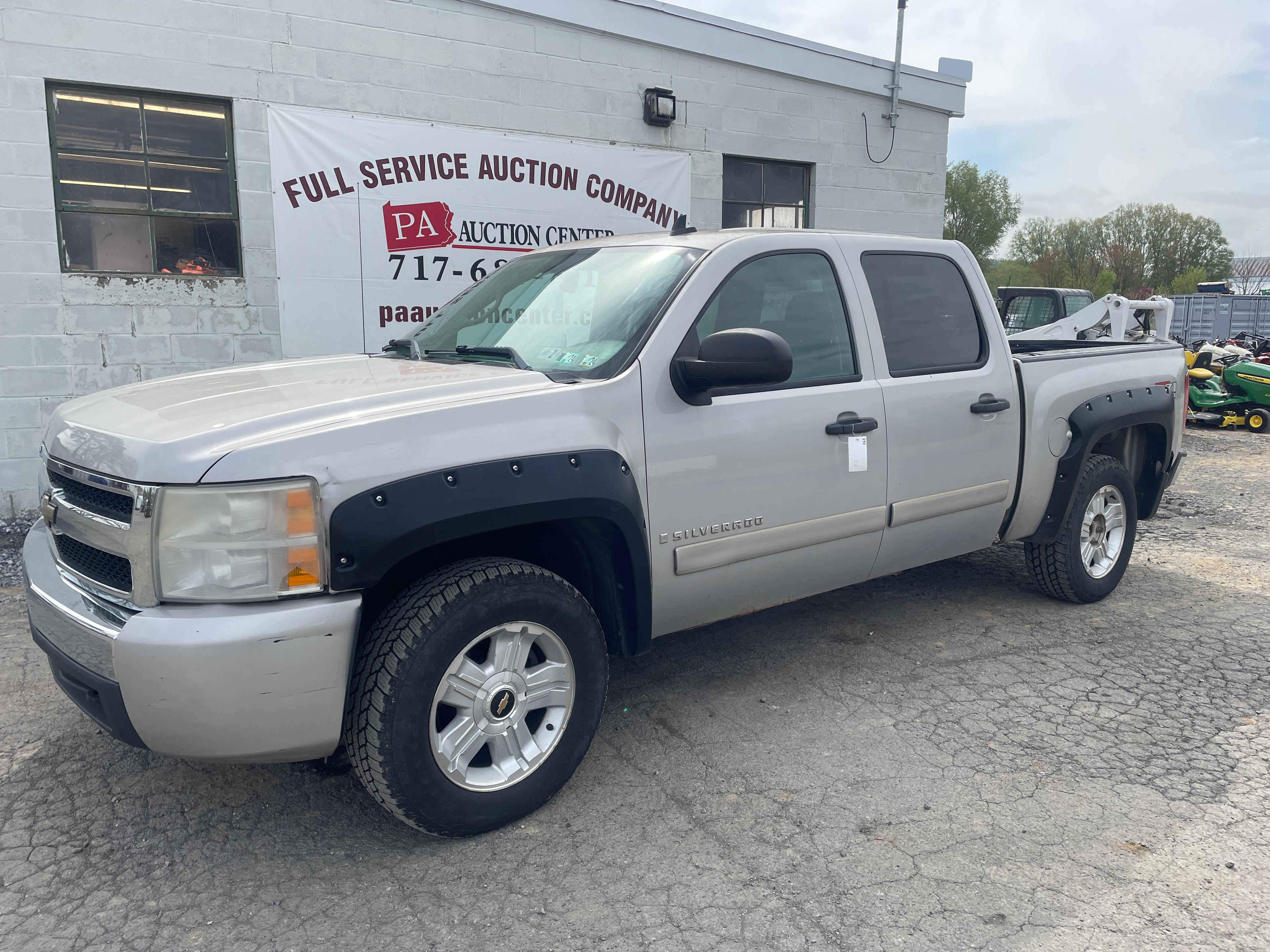 2008 Chevy Silverado 4X4 Pickup Truck