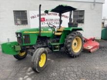 John Deere 5103 2WD Tractor W/ Brush Mower