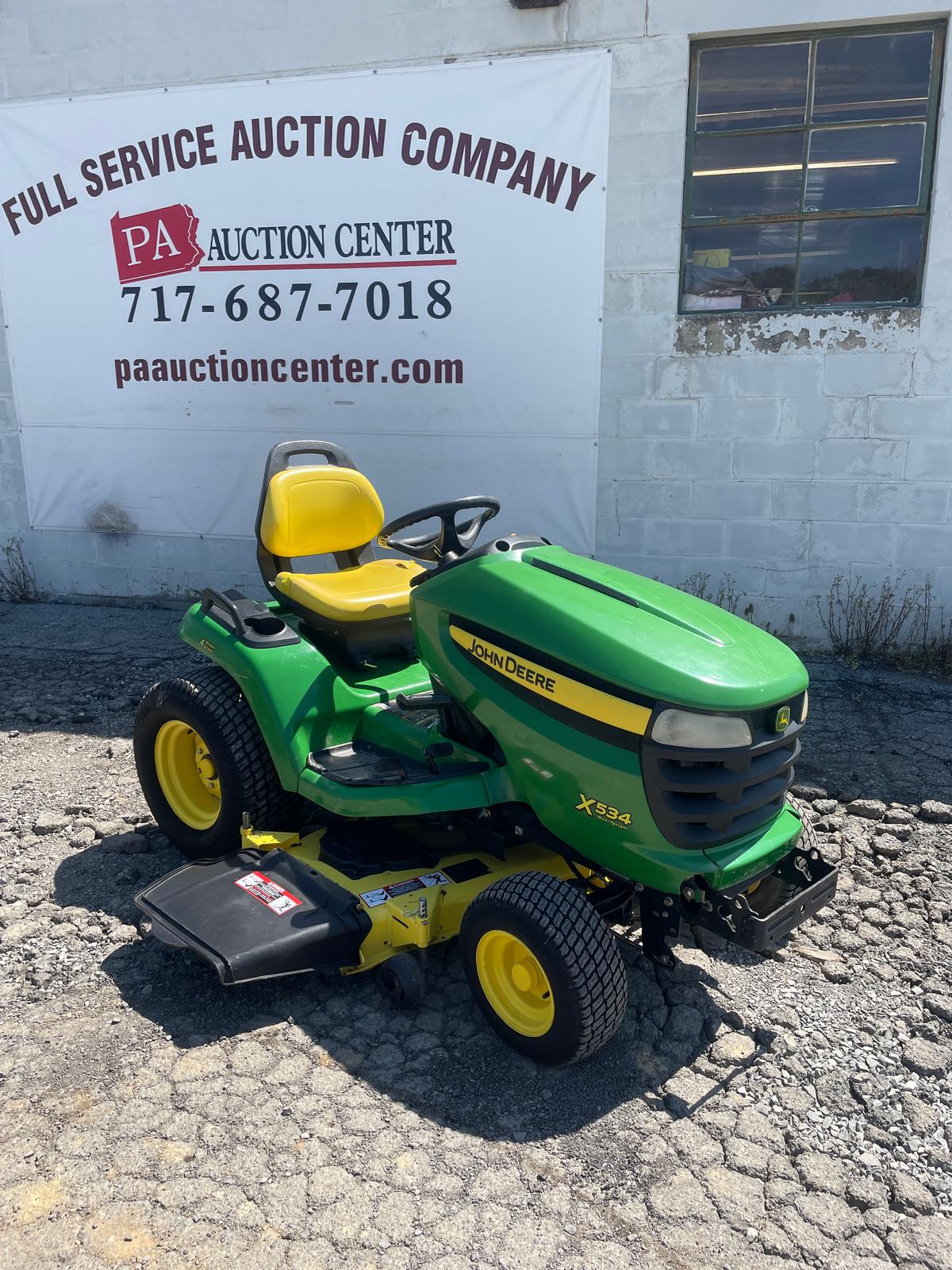 John Deere X534 48" Hydrostatic Riding Mower