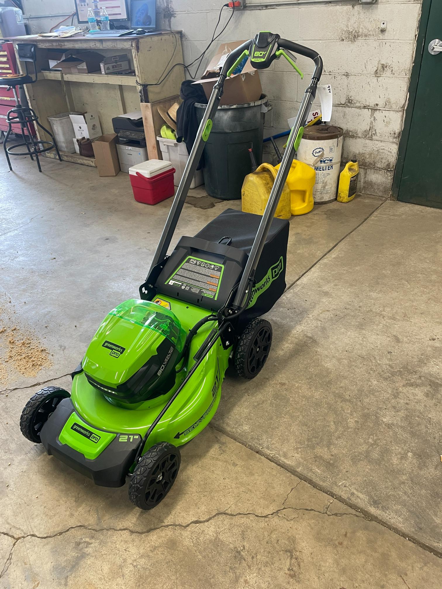 New Greenworks Pro 21" 80V Self Propelled Mower