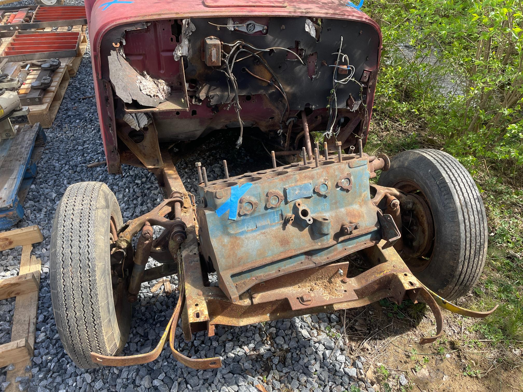 1953 TR Antique Car