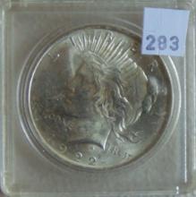 1922 Peace Dollar MS.