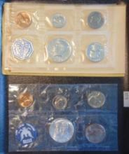 1964 U.S. Proof Sets. 1965 U.S. Special Mint Set.