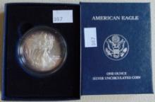 2012 U.S. Silver Eagle MS.