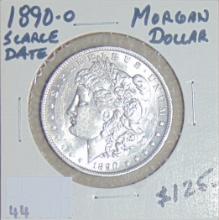 1890-O Morgan Dollar (better date).