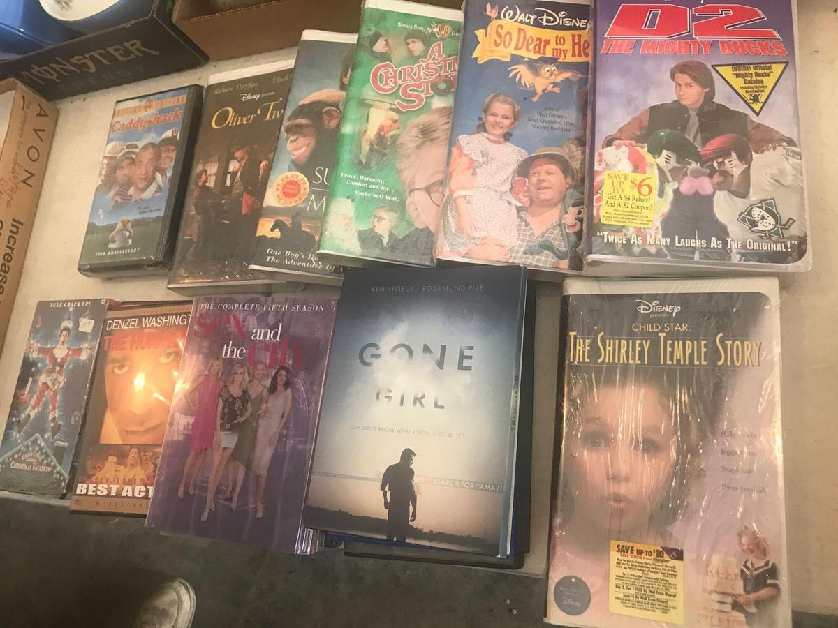 Movies, VHS and DVD