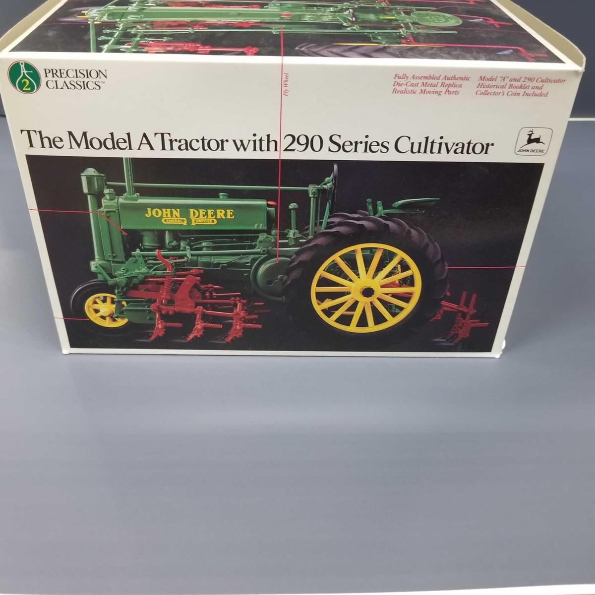 PRECISION CLASSIS JOHN DEERE MODEL "A" WITH "290" CULTIVATOR
