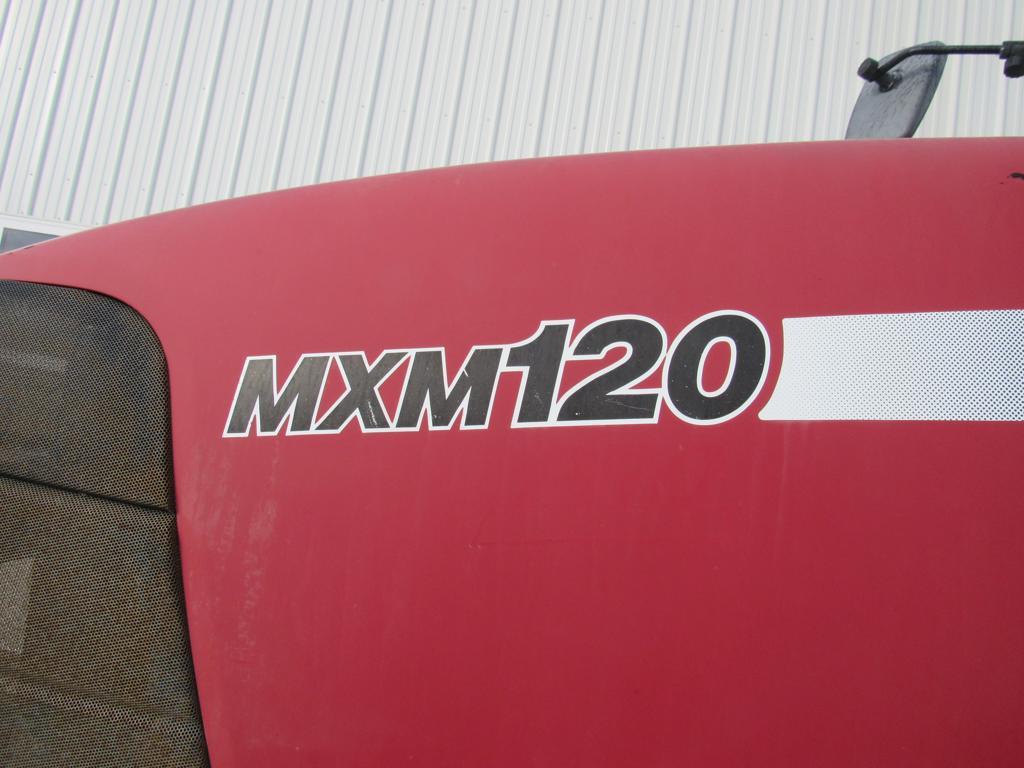 CIH MXM 120 Tractor, Cab, H-A/C, LHR, 4x4, Duals,