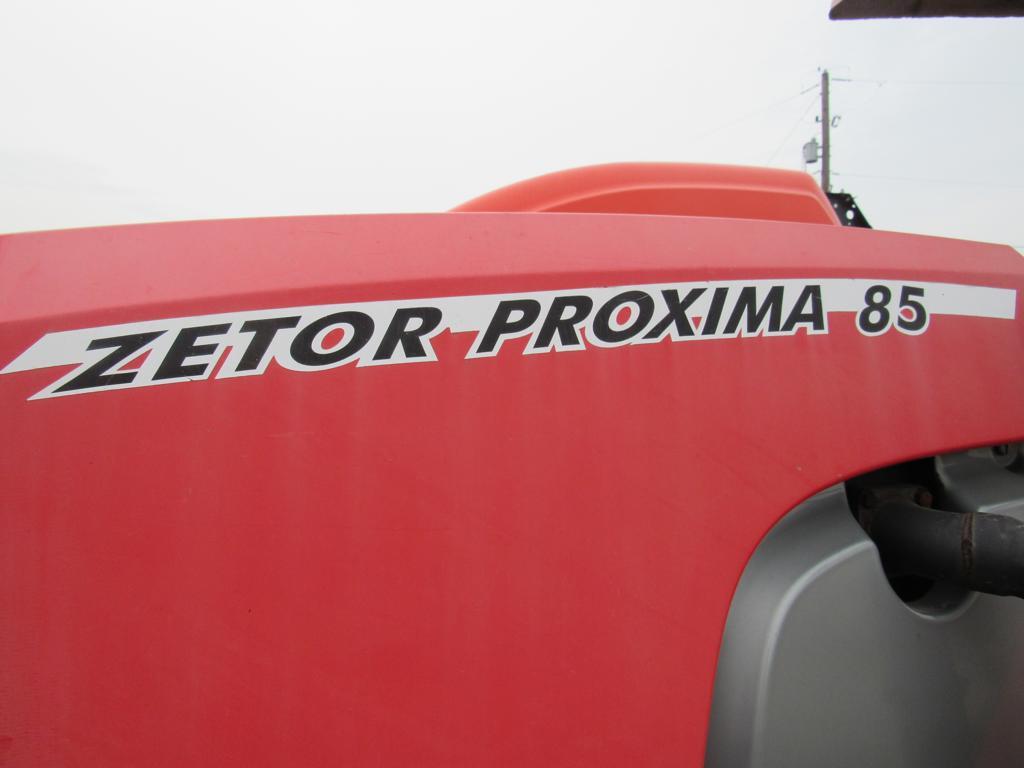 Zetor Proxima 85 Tractor, 4x4, Canopy