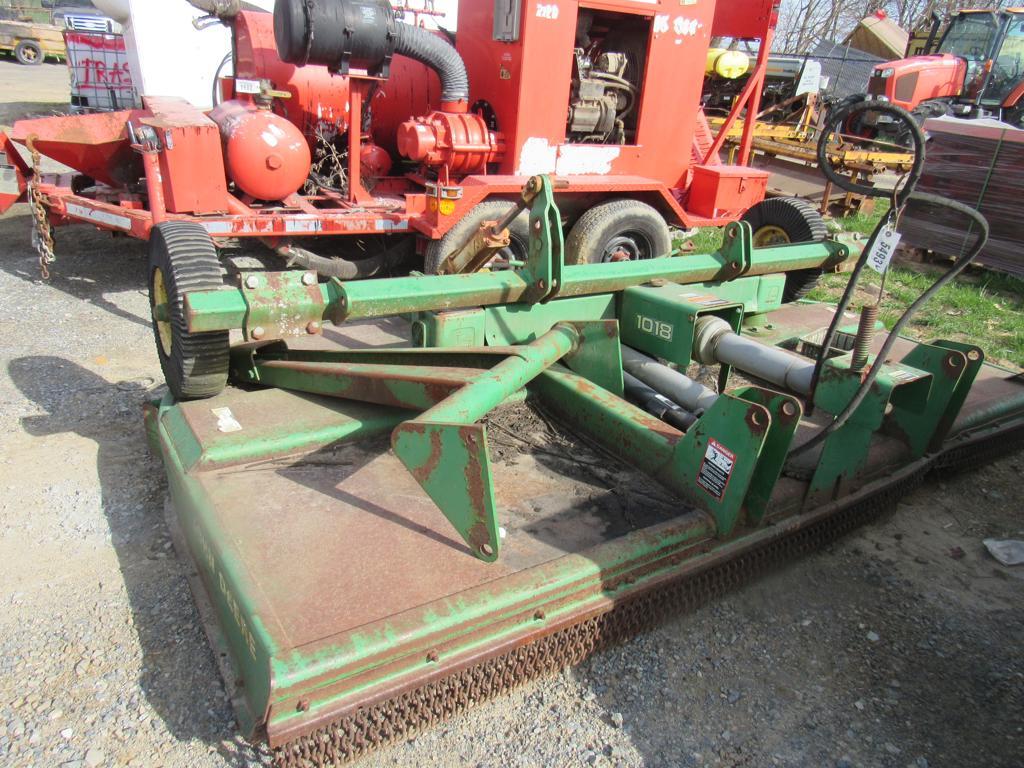 JD 1018 Rotary Mower  (gear box issue)