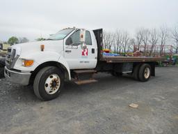 2006 Ford F750XLT Truck w/ Title, GVW: 25,999