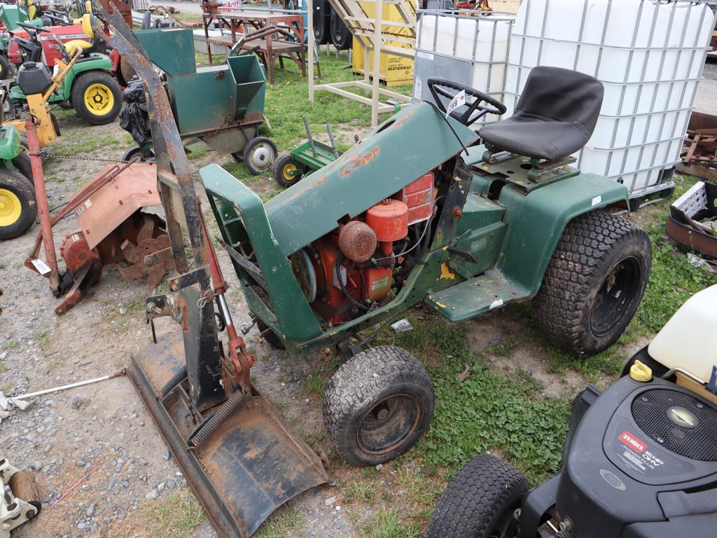 Cub Cadet Tractor w/ Plow (non-running)