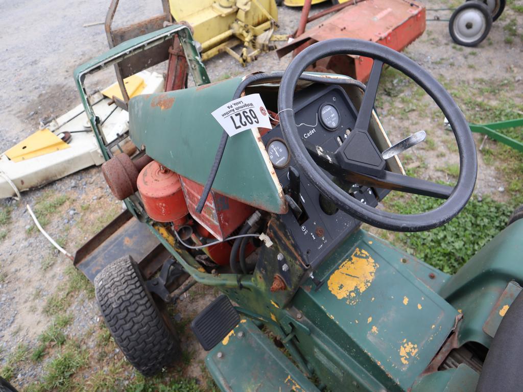 Cub Cadet Tractor w/ Plow (non-running)