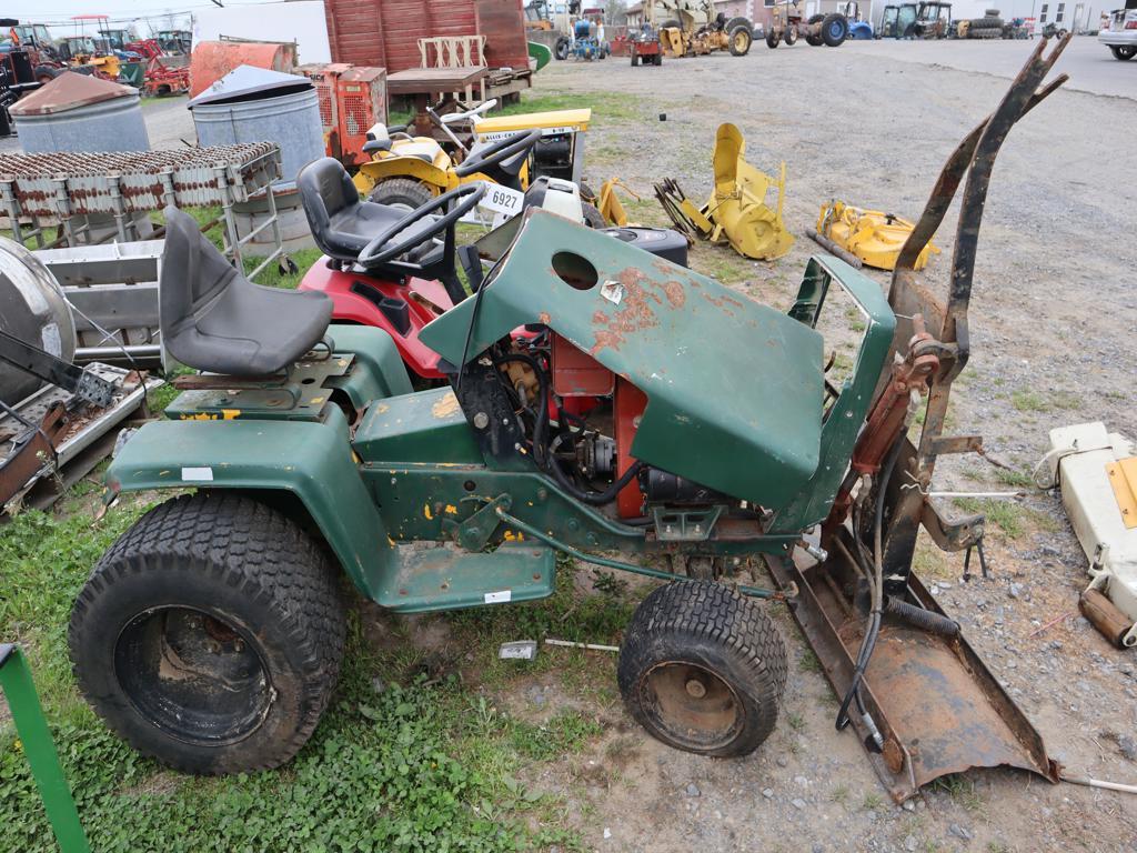 Cub Cadet Tractor w/ Plow (non-running)