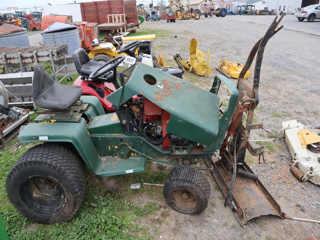 Cub Cadet Tractor w/ Plow (non-running)
